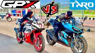 Taro GP-1 v4 vs GPX DEMON 165RR  BIKE Lover Bachelor 