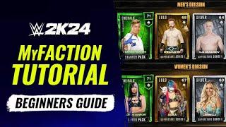 WWE 2K24 MyFaction Beginners Guide