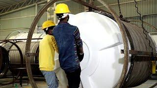 How Plastic Water Tank is Made in the Factory 