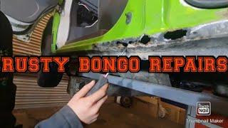 mazda bongo  freeda needs even more welding. lets get it done. rusty sills