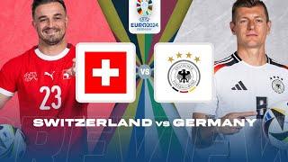 Germany vs Switzerland match highlights with realistic gaming AI Features  Euro cup 2024