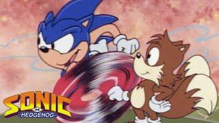 The Adventures of Sonic The Hedgehog Episode Over The Hill Hero  Classic Cartoons For Kids