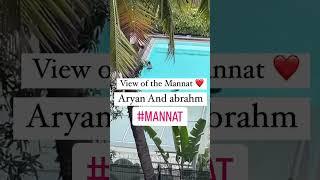 Mannat ￼Close view ️ SRK swimming pool #shorts #bandra #srkstatus #srk #vlogging #shahrukhkhan ￼￼