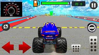 Impossible Monster Truck Stunt Racing 3D - Monster Truck Extreme Stunts Simulator - Gameplay Android