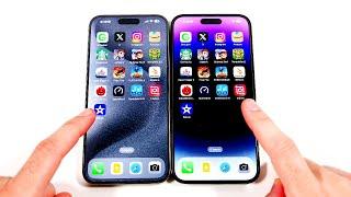 iPhone 15 Pro Max vs iPhone 14 Pro Max Speed Test iOS 17.4.1