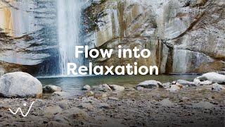 Relaxing Waterfall Oasis - Soothing Nature Sounds for Meditation & Stress Relief