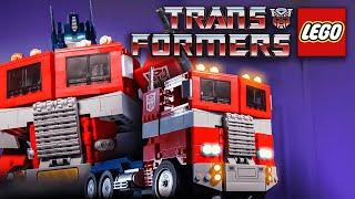 What LEGO got WRONG About the Optimus Prime Transformers Set 10302 4K