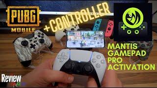 Pubg Mobile with Controller  Mantis Gamepad Pro  Free Activation Guide