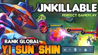 100% UNKILLABLE YSS BEST BUILD 2021  TOP 1 GLOBAL YI SUN SHIN GAMEPLAY  MOBILE LEGENDS