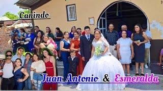 La Boda de Juan Antonio y Esmeralda en Canindo muy bonita la Fiesta de Ellos  Zamora Aventurero