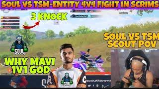 SOUL vs TSM-ENTITY 4v4 Fight In Scrims  Regaltos Is Back  Why Mavi 1v1 God  Scout Pov