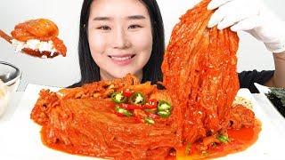 김치찜에 목살 가득 넣어서 먹방 mukbang