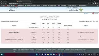 Indian Airforce Agniveer Vayu Result Out  Airforce Result Download  Airforce XY Group Result Out