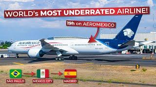 FLIGHT REVIEW  Economy Class on Aeromexicos Boeing 787-9 from São Paulo via MEX to Madrid