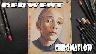 DERWENT Chromaflow speedpaint  #shorts