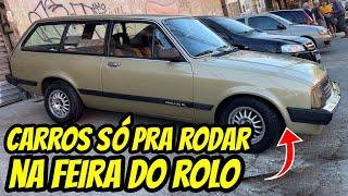 ENCONTREI ESSA FEIRA DO ROLO DE CARROS ANTIGOS USADOS 