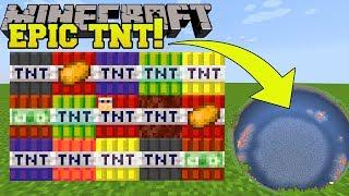 Minecraft EPIC TNT MONEY TNT GIANT POTATO TNT & UFO TNT 1.14 TNT Showcase