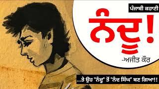 ਨੰਦੂ- ਅਜੀਤ ਕੌਰ  Nandu- Ajit Cour  Punjabi Short Story  Dr. Ruminder #audiolibrary #punjabi