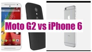 Moto G 2014 vs Apple iPhone 6 Spec Comparison