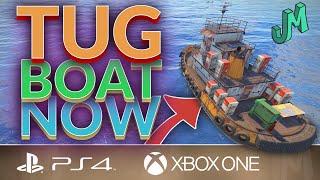 Tugboat Update NOW  Rust Console  PS4 XBOX