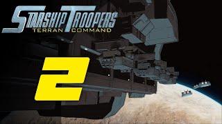 Патрулирование нор  Прохождение Starship Troopers Terran Command #2