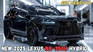 Heres the Redesign 2025 Lexus NX 350h Hybrid What to Expect