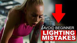 HOW TO LIGHT GYM & FITNESS SCENES FOR VIDEO