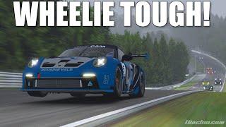 The MOST INTENSE combo in Sim Racing  iRacing Porsche Cup at the Nordschleife