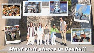 Must visit places in Osaka