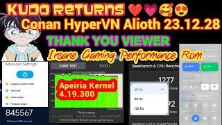 KUDO Conan HyperVN Alioth 23.12.28  Insane Performance  VN Customization  Play Integrity Passed