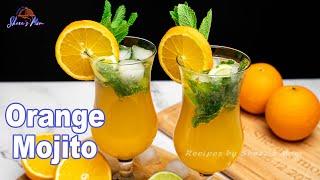 ঠান্ডা অরেন্জ মোহিত । Orange Mojito  Summer mocktail recipes  Iftar special summer drinks  Mojito