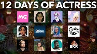 12 Days of Actress ft. your favorite YouTubers