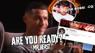 EDAN BANGET ‼️CRISTIANO RONALDO JADI YOUTUBER LANGSUNG REKOR MR. BEAST KETAR KETIR