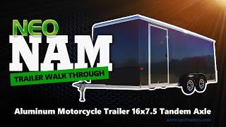 NAM1675TR80 Neo BikeUTV Trailer Walk Through