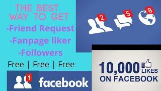 How to get Real Facbook auto Likes  Friends request  Followers  facebook auto fanpage likes