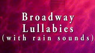 ASMR Sleepy Broadway Lullabies w Rain Sounds  VLOGMAS DAY 14 CC