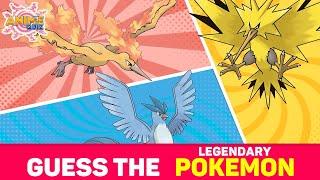 Guess the Legendary Pokémon   WHOS THAT POKÉMON?  Anime Quiz