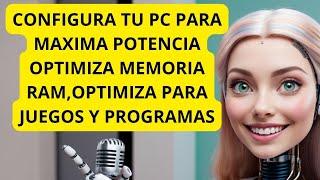  Más velocidad y potencia en tu PC   Ajusta Windows 11 para el máximo rendimiento   OPTIMIZA PC