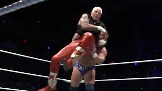 Dustin Rhodes pays tribute to Dusty Rhodes against Dash Wilder at Starrcade Nov. 25 2017