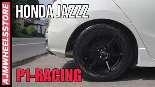 MODIFIKASI HONDA JAZZ VELG BUDDY CLUB P1 RACING AJMWHEELSSTORE