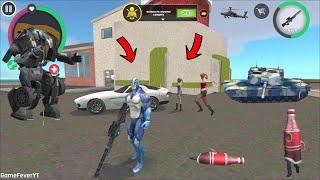 Rope Hero Mafia City Wars - Rope Hero on Telescope House Rope Hero Drive White Luxury Car - HD