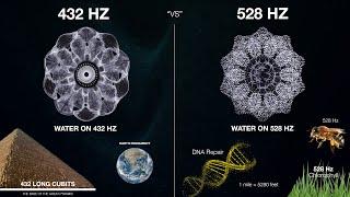 432 Hz and 528 Hz EXPLAINED The Most Powerful Frequencies in The Universe