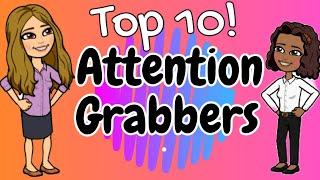 Teacher Hack  ATTENTION Grabbers in the classroom  Miss Ellis #classroommanagement