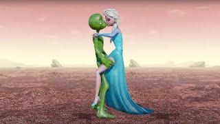 Dame tu Cosita kiss Frozen Elsa