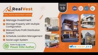 RealVest v2.0 - Real Estate Investment System - Nulled