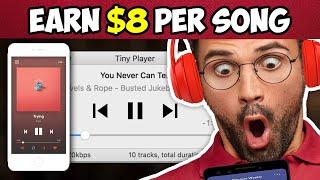 Earn $800 Just By Listening To Music Earn $8 PER SONG Make Money Online From Home