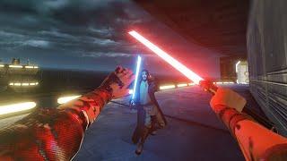 Fighting DARTH VADER And OBI-WAN In VR  Blade And Sorcery