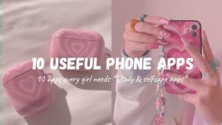 10 Apps every girl needs  Apps for Students  Apps for selfcare  Aesthetic Apps