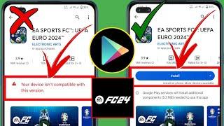 EA SPORTS FC™ UEFA EURO 24 Mobile không tương thích với thiết bị của bạn CỐ ĐỊNH