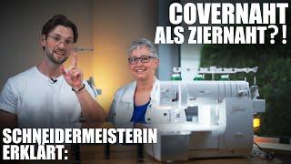 Tutorial Covernaht als Ziernaht verwenden – baby lock Gloria